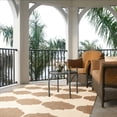 thumbnail image 4 of Safavieh Courtyard Elwyn Geometric Indoor/Outdoor Area Rug, Beige/Brown, 5'3" x 7'7", 4 of 10