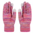 thumbnail image 6 of QASIEATN Kids' Everyday Wear Accessories 3 Pcs Kids Winter Hat Gloves Scarf Set Solid Knitted Beanie Hat Neck Warmer Mittens Fleece Lined Set for Boys and Girls, 6 of 7