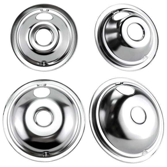Cuencos de goteo PANDEELS GE68C, cromados 6, 2 x 8, para gamas GE