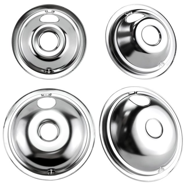 Cuencos de goteo PANDEELS GE68C, cromados 6, 2 x 8, para gamas GE