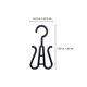 thumbnail image 2 of Shoe Hanging Hooks Plastic Shoe Storage Hooks for Home 20Pcs Set, 2 of 4