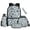 Fish Camo, variant on Uorisanigo 5 PCS Kids' Backpacks Set Travel School Boys Backpack Set Bookbag Student Book Bag with Lunch Box Pencil Bag Water Bottle Sleeve Keychain for Primary Middle School Lightweight Galaxy Wolf