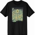thumbnail image 4 of Sunflower Frame Crew Neck Short Sleeve Adult T-shirt-Medium-Black, 4 of 6