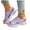 C, variant on Women's Platform Sandals Lightweight Knitting Beach Sandal Breathable Thick Sole Wedge Walking Shoes Black Size 6