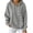 Black, variant on Qiggri Womens Striped Hooded Sweatshirt,Soft Casual Long Sleeve Pullover,Oversized Hoodie with Pocket for Daily Wear