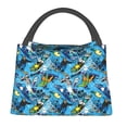 thumbnail image 1 of Disketp snow board blue Bolsa Térmica Estampada, Bolsa Térmica Aislante para Almuerzo, Playa y Campamento, 1 of 6