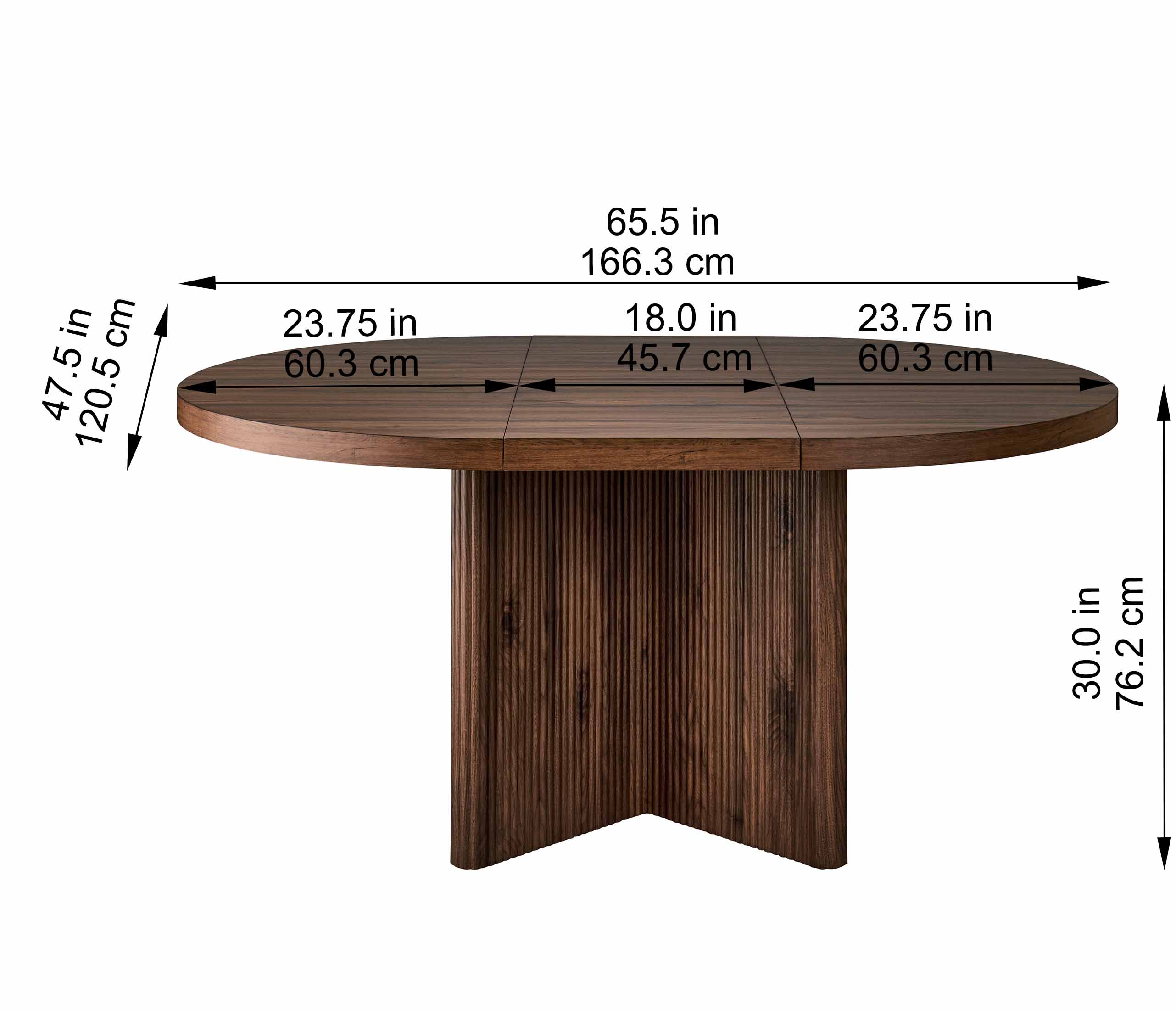 Better Homes & Gardens Lillian Expandable Dining Table photo 3
