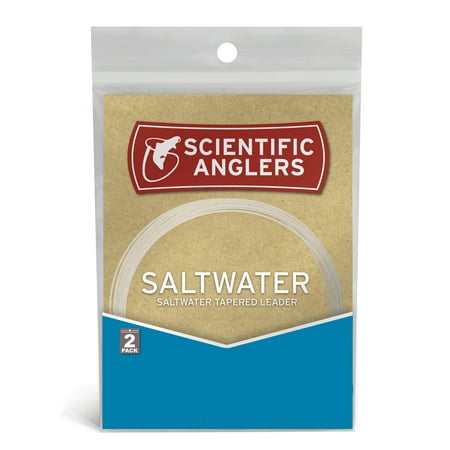 Scientific Anglers Premium Saltwater Tapered Fly Fishing Leaders - 2 (Best Fly Fishing Leaders)