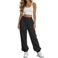 thumbnail image 5 of Sundazz Baggy Sweatpants for Women High Waisted Workout Joggers Comfy Sweat Pants with Pockets, XS-XL, 5 of 9