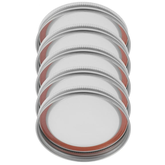 GOOHOCHY 5 Sets Jars with Lids Canning Jar Lids 8.60X8.60X1.40CM