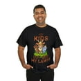 thumbnail image 5 of DJH Apparel |Hey Kids Get Off My Lawn Funny Unisex T-shirt, 5 of 6