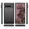 thumbnail image 4 of PANDACO Black Brushed Metal Case for Google Pixel 7 Pro, 4 of 5
