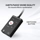 thumbnail image 4 of Tarjeta de sonido USB USB y USB C a adaptador de audio de 3,5 mm Adaptador de auriculares estéreo y micrófono Compatible con 6 efectos de sonido Ormromra HMKY431, 4 of 9
