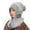 Grey, variant on Scarf for Women Fashion Accessories Women Winter Slouchy Knit Warm Hats Wool Cap Scarf Integrated Pullover Cap Cute Parent Child Knitted Hat