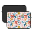 thumbnail image 2 of Pofeuu Floral Ditsy Print Laptop Carrying Case,13-15-Inch Laptop and Tablet, Sleek Design, Durable and Water-Repellent Fabric, Business Casual or School-13 inch, 2 of 8