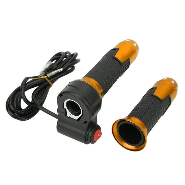 Empuñaduras De Acelerador, Acelerador De Acelerador Giratorio De Plástico Fiable Duradero De Alto Rendimiento Universal 1 Par Con Botón Para Scooter Eléctrico Para Bicicleta ANGGREK Otros