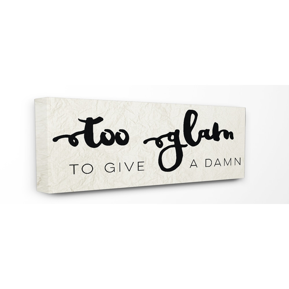 The Stupell Home Decor Collection Grow In Grace Cursive Typography Stretched Canvas Wall Art, 10 x 1.5 x 24