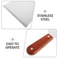 thumbnail image 3 of Homoyoyo Stainless Steel Hamburger Spatula for Kitchen Use with Nonstick Surface and Easy Operation for Grilling 10.5 inch Silver, 3 of 7