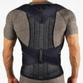 thumbnail image 3 of Spine Back Corset Posture Correction Steel Straps Posture Corrector Back Shoulder Support Belt Practical Elastic Back BracesBack & Lumbar Support Cush -Bomveson, 3 of 5
