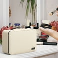 thumbnail image 5 of My Travel Dream Travel Makeup Bag for Women,Waterproof Leather Cosmetic Bag Portable Toiletry Bag,Travel Case,Cosmetic Organizer Tools, 5 of 9
