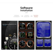 Mini ELM327 OBDII Car Diagnostic Scan, Car Professional Bluetooth Scan Tool, Supports Torque Pro App, Code Reader for Android Windows