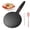 Black, variant on Instant 8" Electric Crepe Maker Quick Heat, 110-120V Non-stick Electric Griddle Auto Thermostat Control Comfortable Long Handle for Pancakes, Tortillas, Flatbreads, And Similar Items