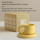 thumbnail image 2 of Café De Cerámica Con Asa Tazas De Pareja De Alta Capacidad Taza Gorda De Cerámica Eigraketly HA043650-02, 2 of 4