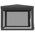 thumbnail image 4 of VidaXL 118' x 118" Anthracite Outdoor Canopy, UV Resistant and Water resistant, 4 of 7