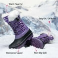 thumbnail image 6 of DREAM PAIRS Ankle Snow Boots Boys Girls Winter Warm Lace Up Waterproof Boots Shoes, 6 of 6