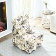 thumbnail image 2 of Armless Design & Floral Beauty - Stylish Dining Chair, 2 of 4