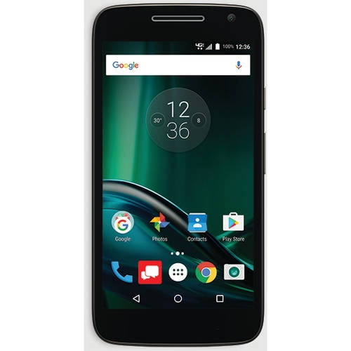 Verizon Moto G Play Bundle Prepaid Smartphone, 2 BONUS Shells Walmart