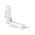thumbnail image 2 of STRANDCHIC 1 Pair Microwave Oven Rack Stand with Retractable Design for Homeowners, 2 of 8