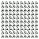 thumbnail image 2 of Clips de papel de metal, 100 unidades, clips de papel triangulares, clips de papel triangulares, grado profesional Jadeshay A, 2 of 8