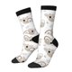 thumbnail image 1 of Balery Cartoon Koala Calcetas Largas con Estampado para Hombre y Mujer – Suaves y Transpirables, Talla Única (US 5-11), 1 of 6