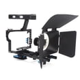 thumbnail image 1 of Jaula Para Cámara, Caja Mate Ajustable, Jaula Para Cámara DSLR, Boca De Zapata Fría, Orificios Para Tornillos De 1/4 Pulgadas Para A7S A7 A7R A7RII A7SII Para Usuarios De, 1 of 8