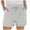 White, variant on Yammkia Athletic Shorts Women Quick Dry Shorts Lightweight Gym Workout Running Summer Athletic Casual Wear(Mint Green,L)