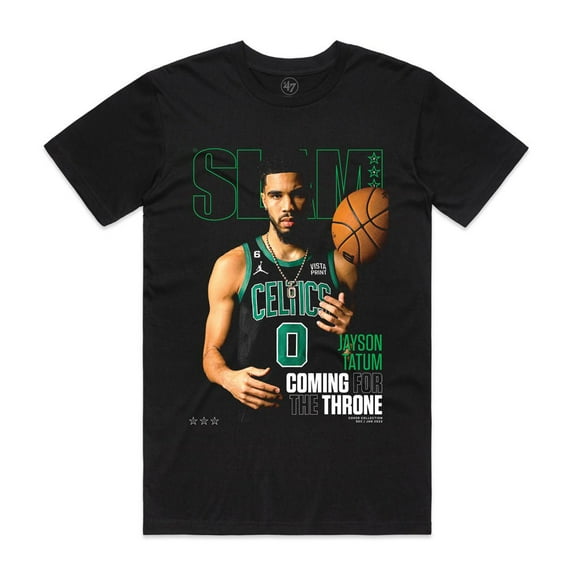 SLAM Cover Tee - Jayson Tatum (SLAM 241) T Shirt Unisex, Color: Black, Size: S