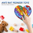 thumbnail image 3 of Push Pop Bubble Fidget Toy Heart Shape Stress Relief Toys para ADHD (11) Ehuebsd Para estrenar, 3 of 8