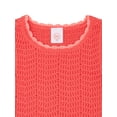 thumbnail image 3 of Wonder Nation Girls Crochet Sweater Tank, Sizes 4-18 & Plus, 3 of 5