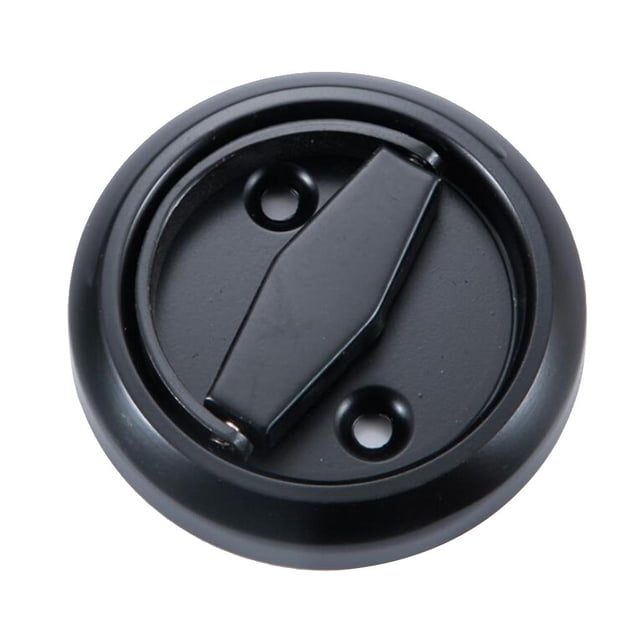 GROWTH TANK Stainless Recessed Invisible Door Handle Locks Cabinet Pulls Handle Black