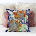 thumbnail image 4 of Hawaii Floral Duo Indoor/Outdoor Pillow with Removable Cover in Blue Yellow Red16x16, 4 of 5