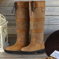 thumbnail image 2 of WEAIXIMIUNG Bottines Noires Plates pour Femmes en Suède Chaudes Bottes de Neige à Bout Rond Chaussures pour Femmes Bottes Mode Bottes pour Femmes Bottes d'Hiver Bout Bottes pour Femmes, 2 of 2