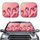 thumbnail image 2 of Fotbe Cool Flamingos Sunglasses Scene Juego de 2 Piezas de Parasoles para Parabrisas | Bloqueador Solar para Auto | Accesorios Plegables para Protección Solar Interior-Medium, 2 of 6