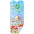 thumbnail image 6 of Dznils Extra Long PVC Bathtub Mat, Cartoon Shower Mat with Suction Cups & Drain Holes, 16" x 40", 6 of 10