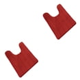 thumbnail image 2 of Bearachild Alfombrilla de baño en forma de U, absorbente de agua, antideslizante, elástica, amigable con la piel, alfombra de baño reutilizable para el Vino tinto 40*60cm 2piezas Bearachild CBP005185, 2 of 5