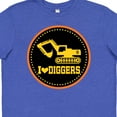thumbnail image 4 of Inktastic Digger Construction Truck Boys Youth T-Shirt, 4 of 5