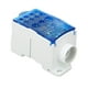 thumbnail image 1 of Caja de conexiones de bloque de terminales para riel DIN, caja de distribución de energía unipolar de 690 V y 250 A, color azul, 1 of 12