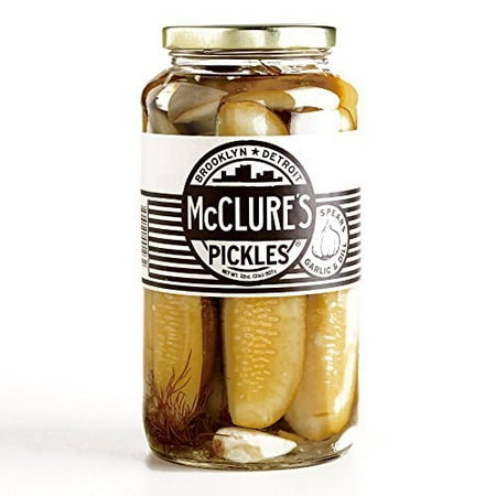 McClure's Garlic Dill Pickle Spears 32 oz each (1 Item Per