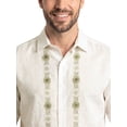 thumbnail image 6 of Cafe Luna Men’s and Big Men’s Geometric Panel Print Short Sleeve Button-Down Shirt, S-5XL, 6 of 8