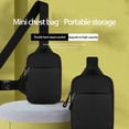 thumbnail image 3 of Waterproof Sling Bag for Men Women with Multiple Compartments, Reflective Warning, Breathable Mesh, Adjustable Size, Suitable for Running, Cycling, Traveling, Shopping, 3 of 7